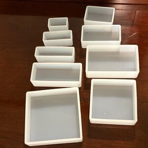 White Silicone Mold Set